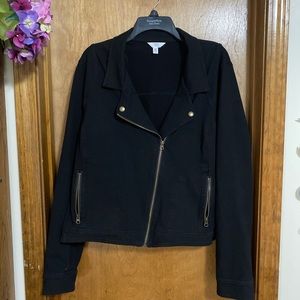 Black Time and Tru Zip-Up Jacket